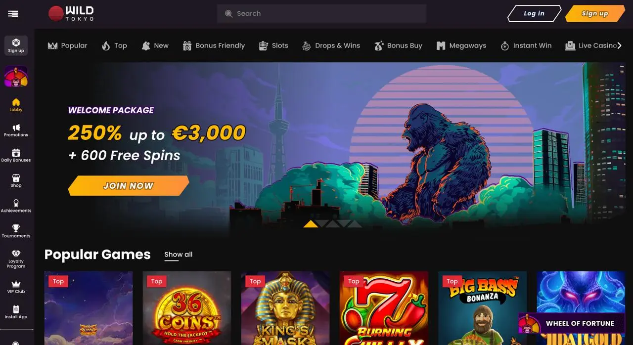 Wild Tokyo casino